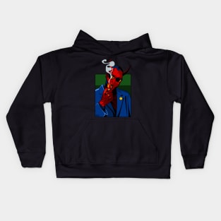 Demonio rojo Kids Hoodie